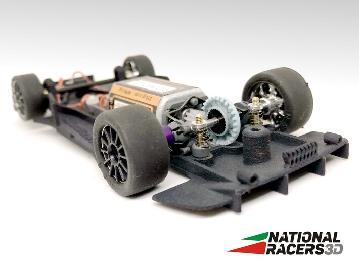3D Chassis - NINCO Mercedes CLK GTR (Combo) 3d printed 