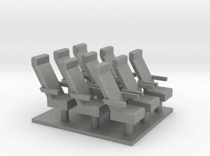 Caboose chairs X9 3d printed