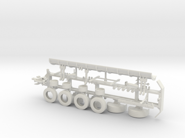 1/50th Tow Plow Trailer Frame 3d printed