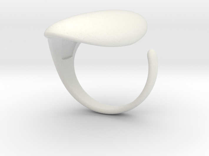 Plain Knuckle Ring 3d printed
