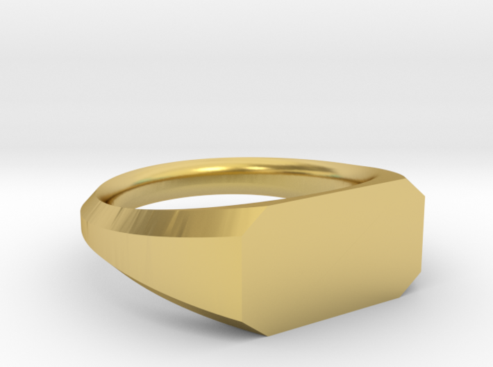 UNISEX Pinky Ring Multiple Sizes 3d printed