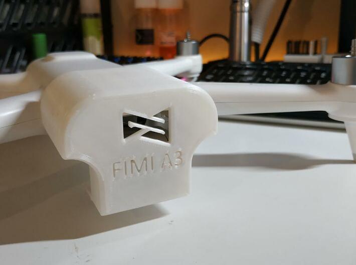 Gimbal Shield v2 FIMI A3 3d printed front view