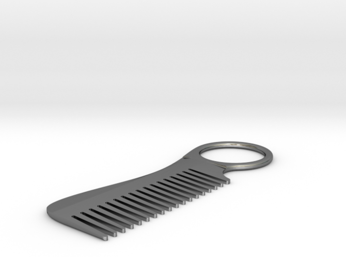 Mustache &amp; Beard Comb 3d printed