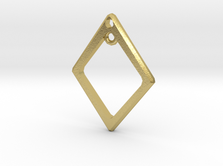 Diamond Charm Frame 3d printed