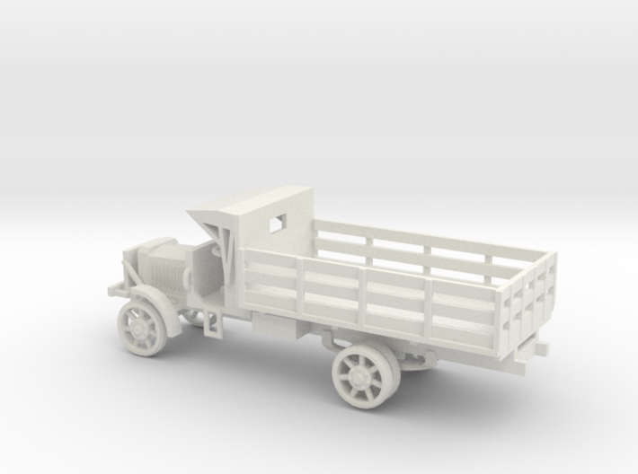 1/87 Scale Liberty Truck Cargo with Cab Cover 3d printed