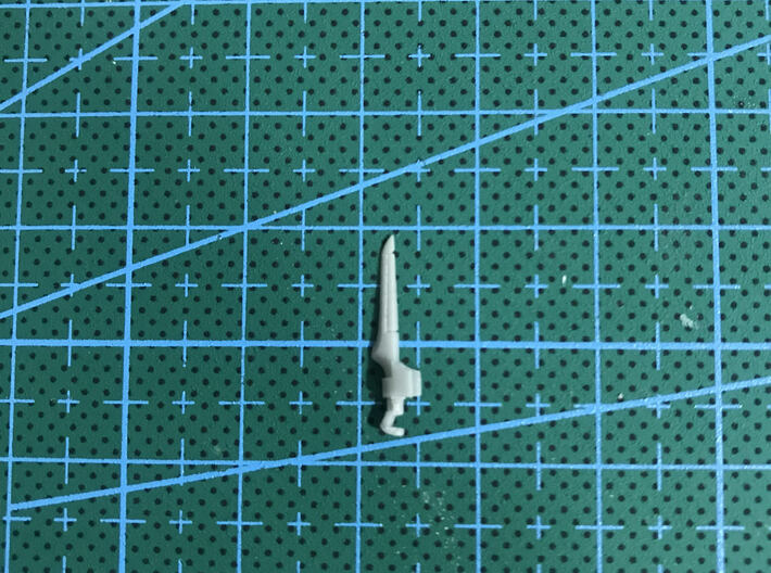 monte carlo Bayonet nail 3d printed 