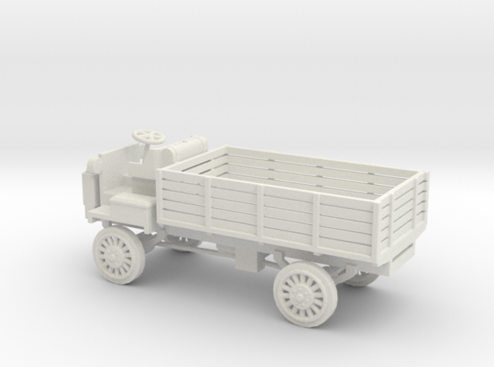 1/100 Scale FWD B 3-Ton 1917 US Army Truck 3d printed