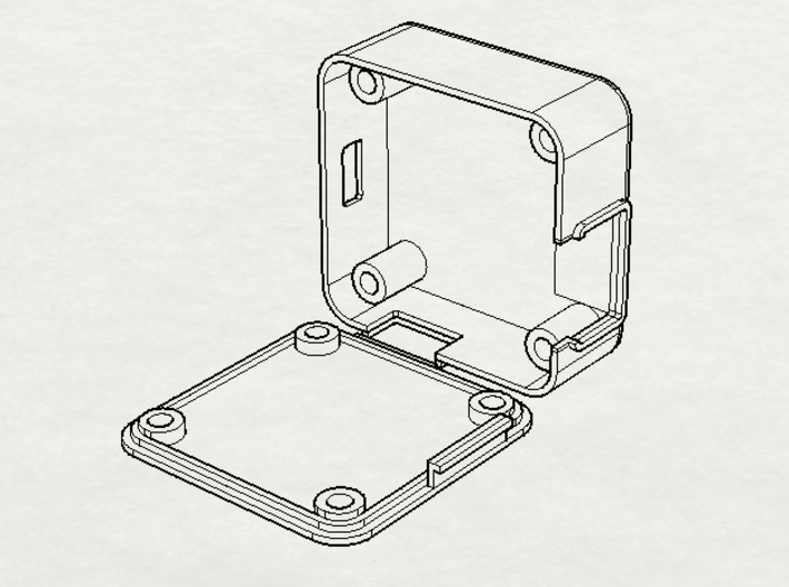 UAVMaker Naze32 Case 3d printed 