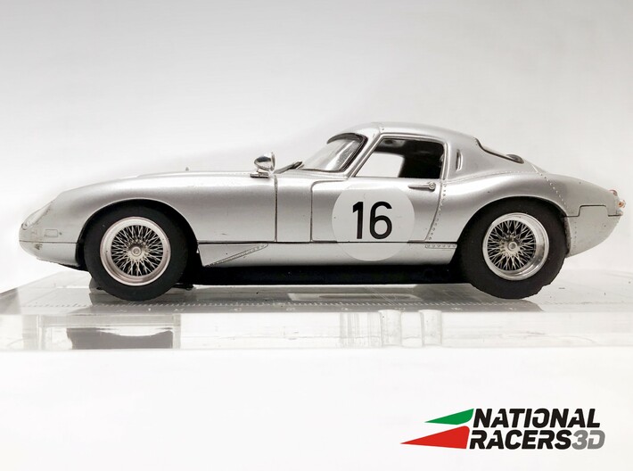 3D Chassis - Revell Jaguar E-Type LW (Inline-AiO) 3d printed 