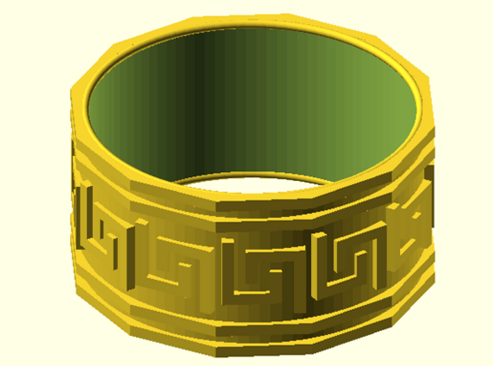 Bracelet 3d printed Digital Image