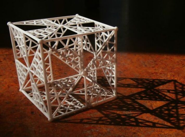 6 cm Cube 3d printed
