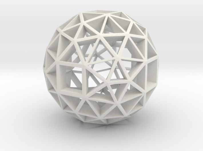 13mm f134 skeletal polyhedron lawal solids gmtrx 3d printed