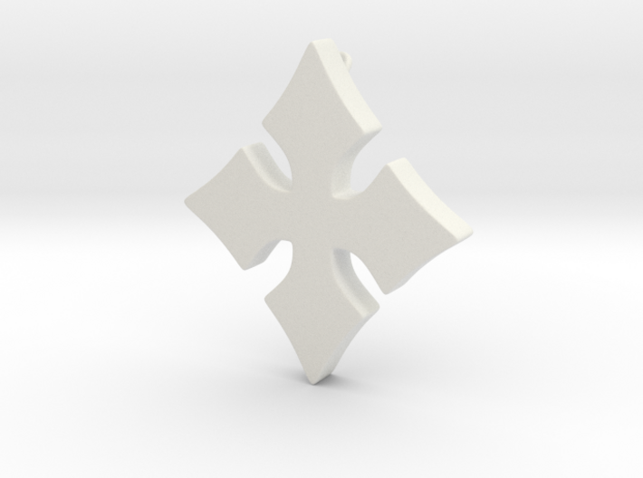 Cosplay Charm - Cross 3d printed