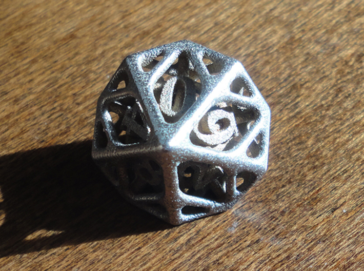 Cage d10 3d printed