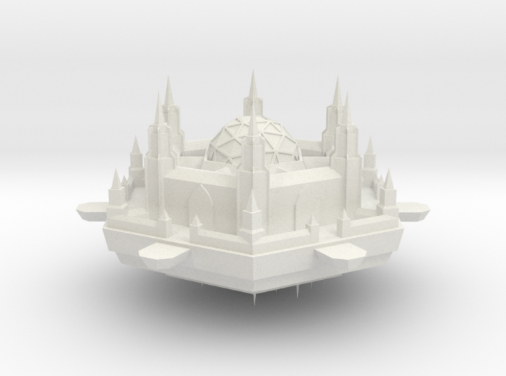 Navy Scihex Fortress 3d printed