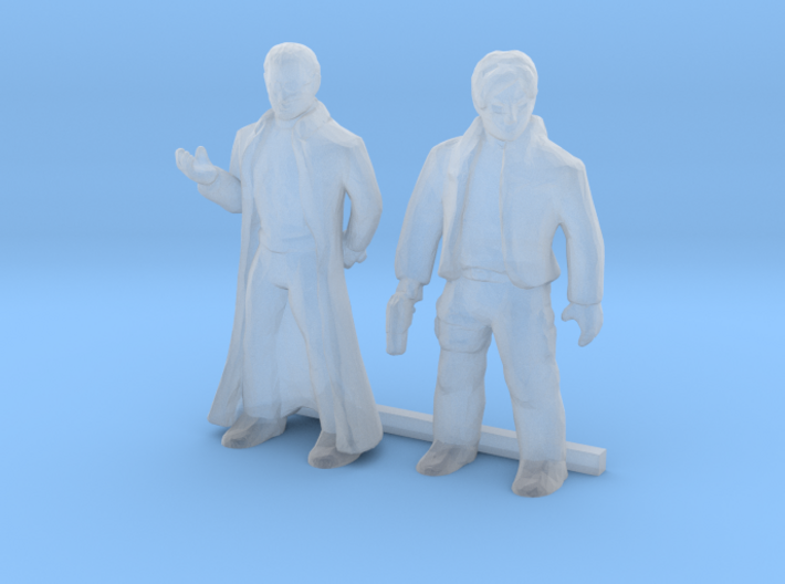 S Scale Male Robbers 3d printed This is render not a picture