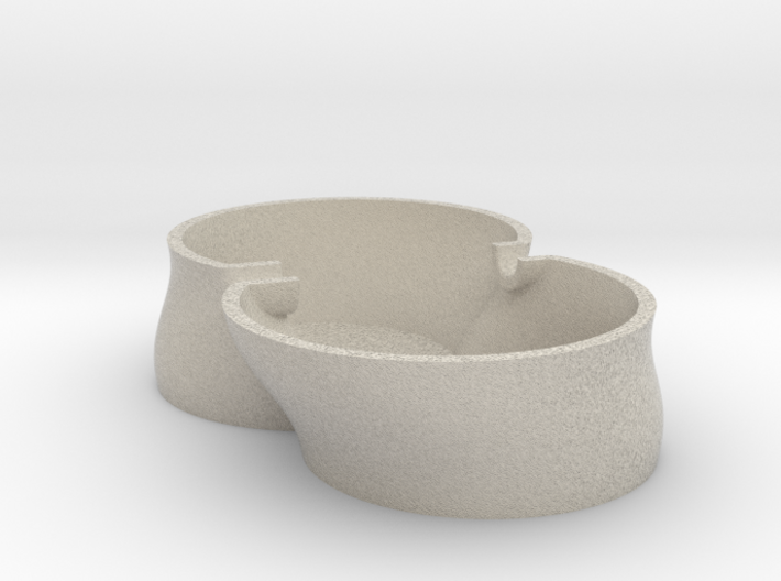 Ashtray &quot;King size&quot; 3d printed