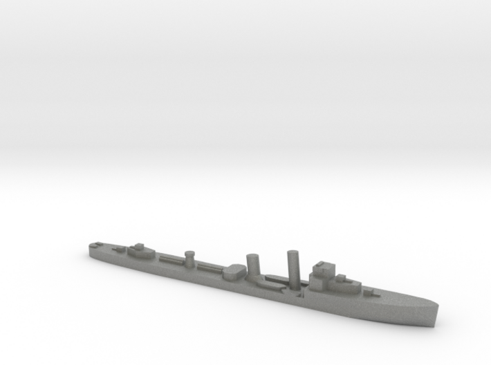 HMS Wessex 1:3000 WW2 naval destroyer 3d printed