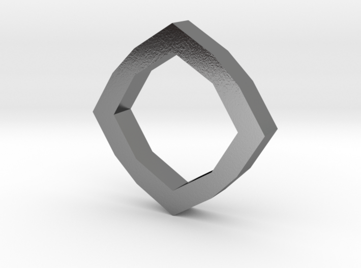 f110 grid octagon ring 1 gmtrx 3d printed