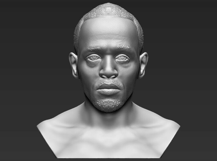 Usain Bolt bust 3d printed