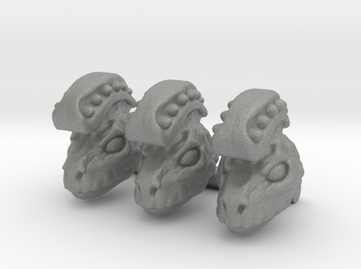 Dino Man Head - Multisize 3d printed
