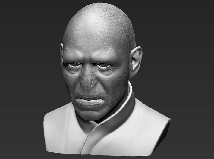 Lord Voldemort from Harry Potter bust 3d printed 