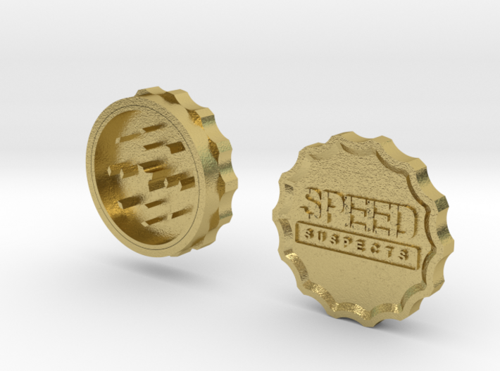 Speed Suspects Herbal Grinder 3d printed