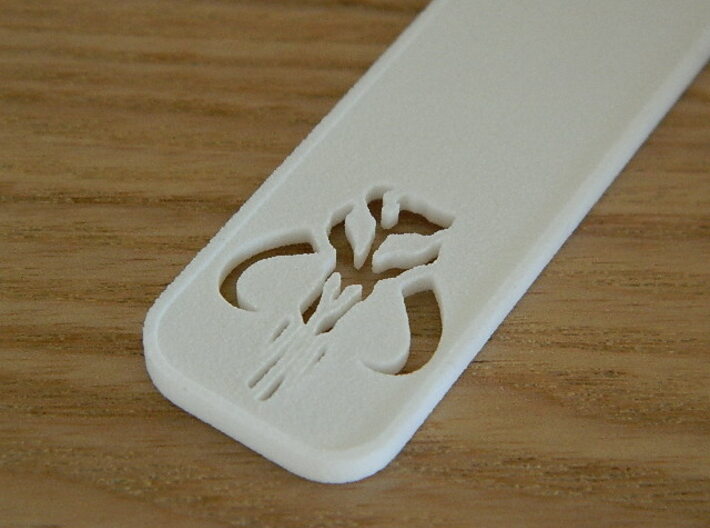 Key Fob - Mandolorian Mythosaur symbol 3d printed