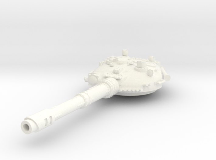 28mm T-72 style turret coax stubber 3d printed