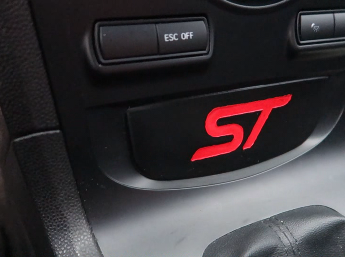 Fiesta ST Cubby Cover 3d printed 