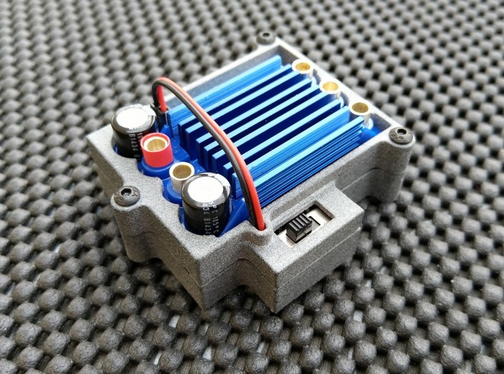 ESC Cage for LRP iX8 V2 Brushless Speed Control 3d printed 