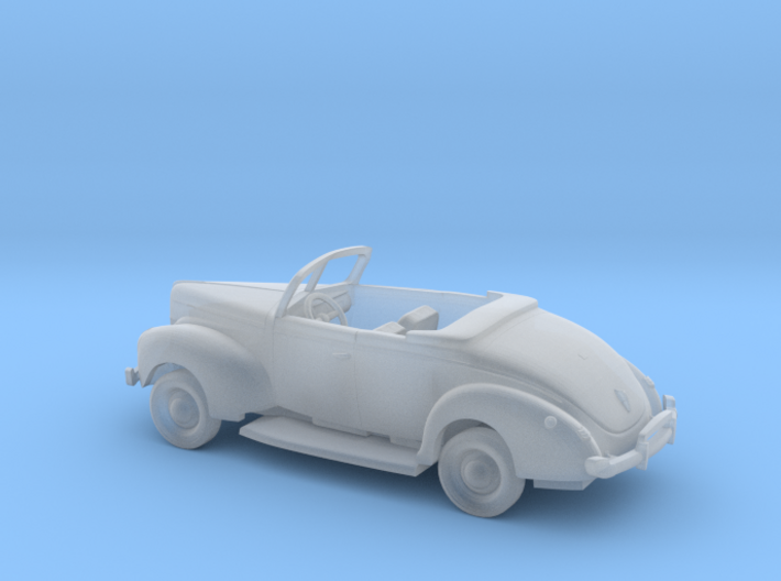 1/87 1940 Ford Eight Convertible Kit 3d printed