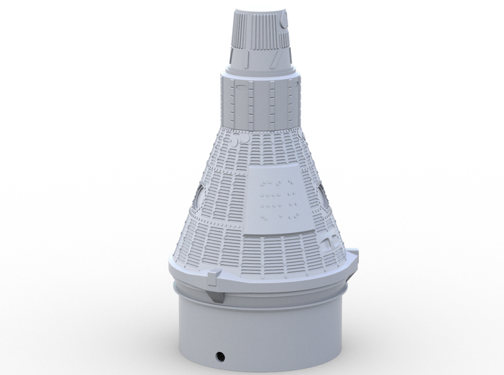 Freedom 7 Capsule for ST-20 (for Estes kit 1921) 3d printed 