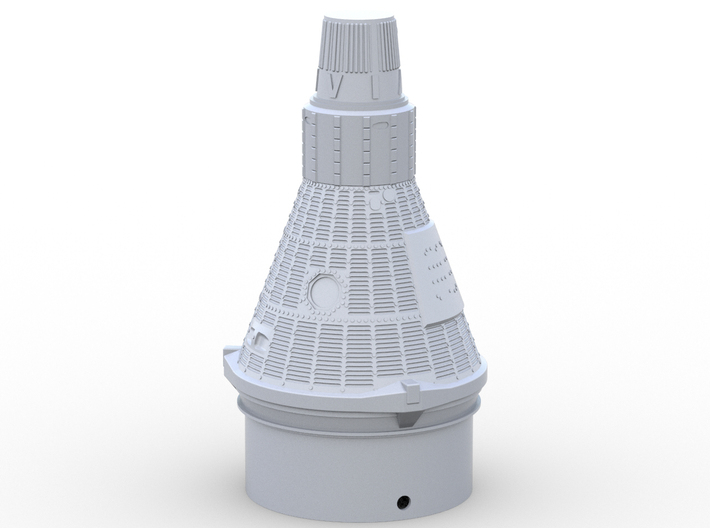 Freedom 7 Capsule for ST-20 (for Estes kit 1921) 3d printed 