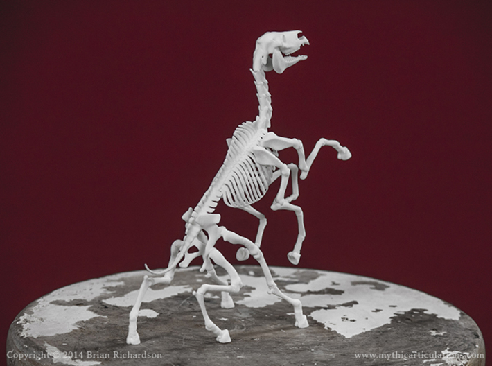 Sleipnir Skeleton 3d printed 