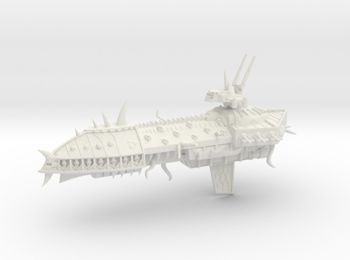 Possessed Chaos Capital Ship - Concept 1 3d printed