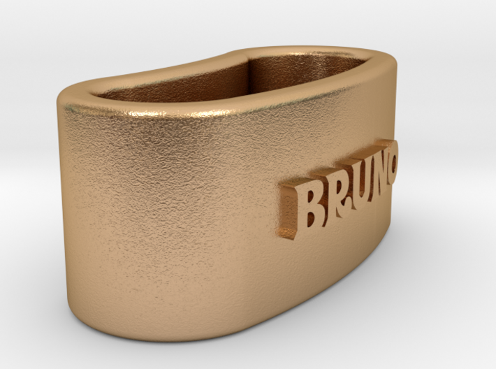 BRUNO napkin ring with lauburu 3d printed