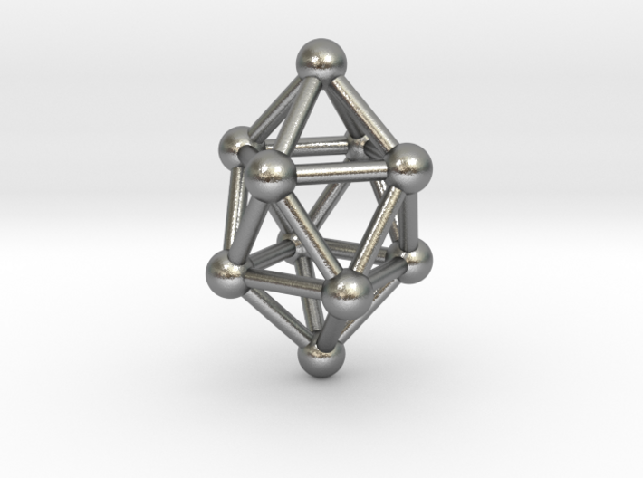 0766 J17 Gyroelongated Square Dipyramid (a=1cm) #3 3d printed