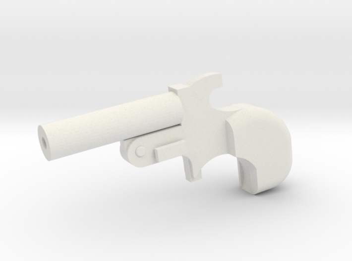 Miniature Derringer Handgun - 10cm 3d printed