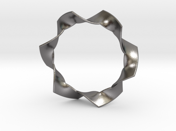 Folded Hexagram 3d printed 