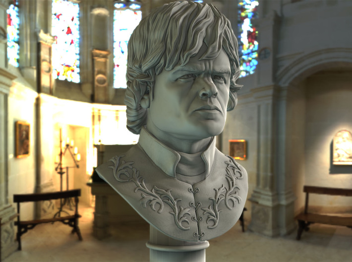 Tyrion Lannister Bust 8cm height 3d printed
