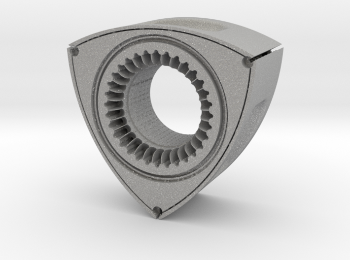 Hollow Rotor with Hexagon Core 3d printed