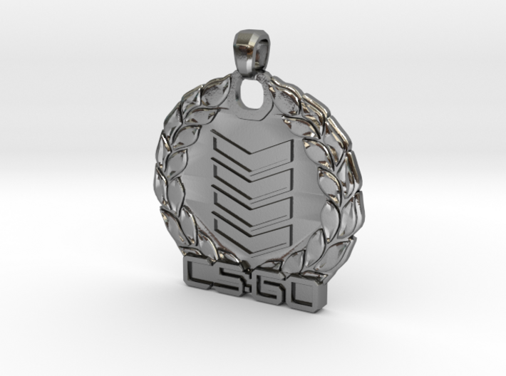 CS:GO - Silver 4 Pendant 3d printed 