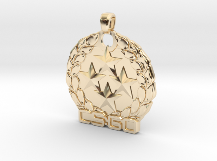 CS:GO - Gold Nova Master Pendant 3d printed 