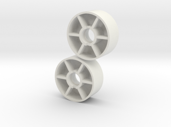 Front wheel -0,25mm 3d printed