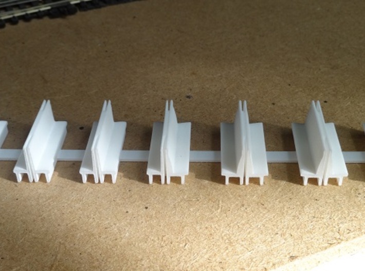 Composite coach body seats. (412 + 368) (OO) 3d printed
