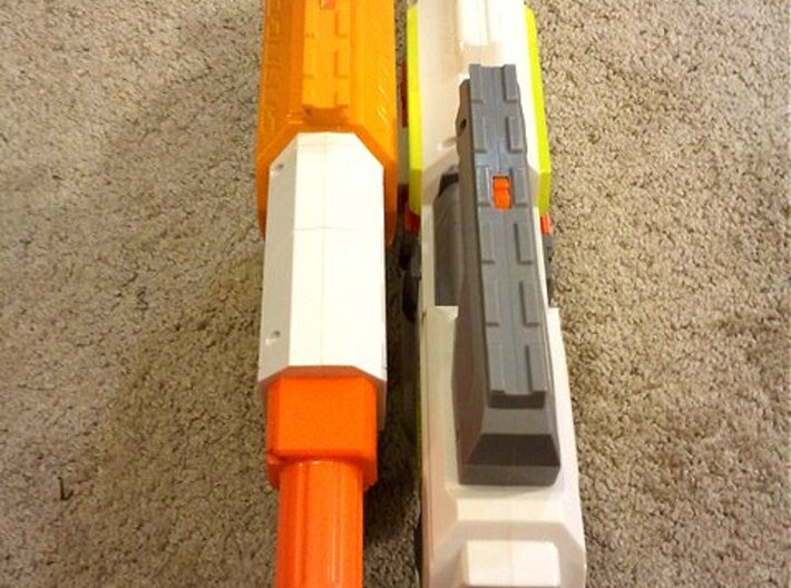 Nerf Rail to Rail Adapter 3d printed 