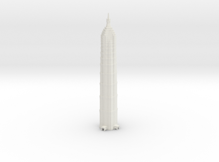 Jin Mao Tower - Shanghai (6 inch) 3d printed