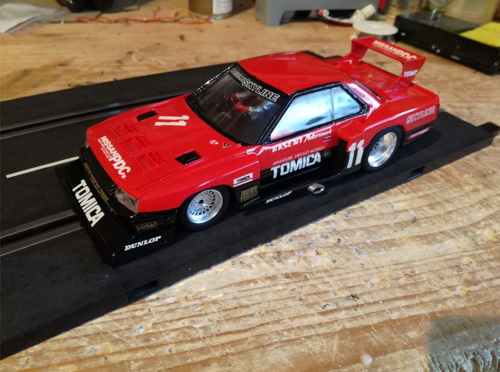 Chassis 124 Nissan Skyline Gr.5 18D 3d printed 