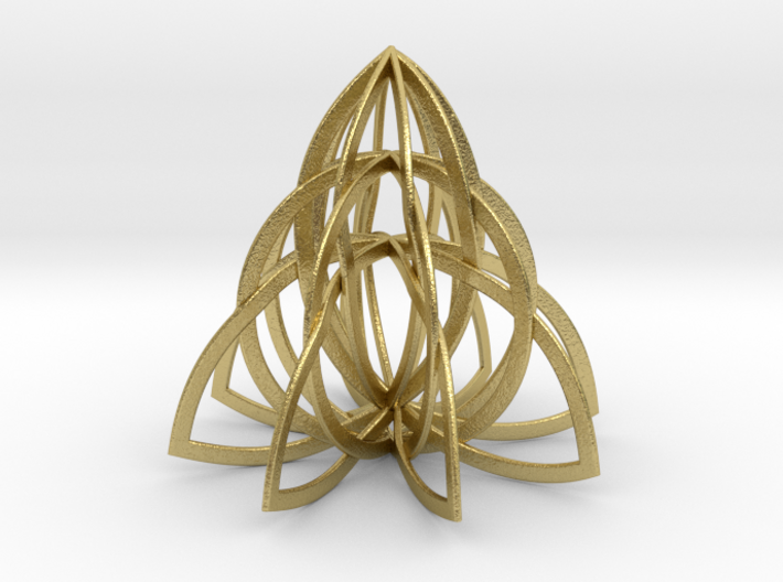 Celtic Knot Pyramid 3d printed